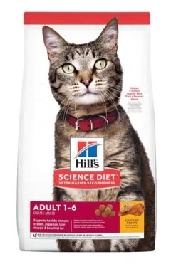 Adult Cat Food 1-6, Science Diet Hill's