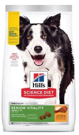 Senior Dog Food Vitality Adults 7+, Hill's Science Diet 1 Senior Dog Food Vitality Adults 7+, Hill's Science Diet