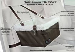 Dog Car Seat, Petsafe 12 Dog Car Seat, Petsafe -Pet Supplies Shop siege auto solvit animauxenligne 4 9ca