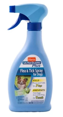 Dog Spray Against Fleas And Ticks With Aloe, Hartz 428 Ml