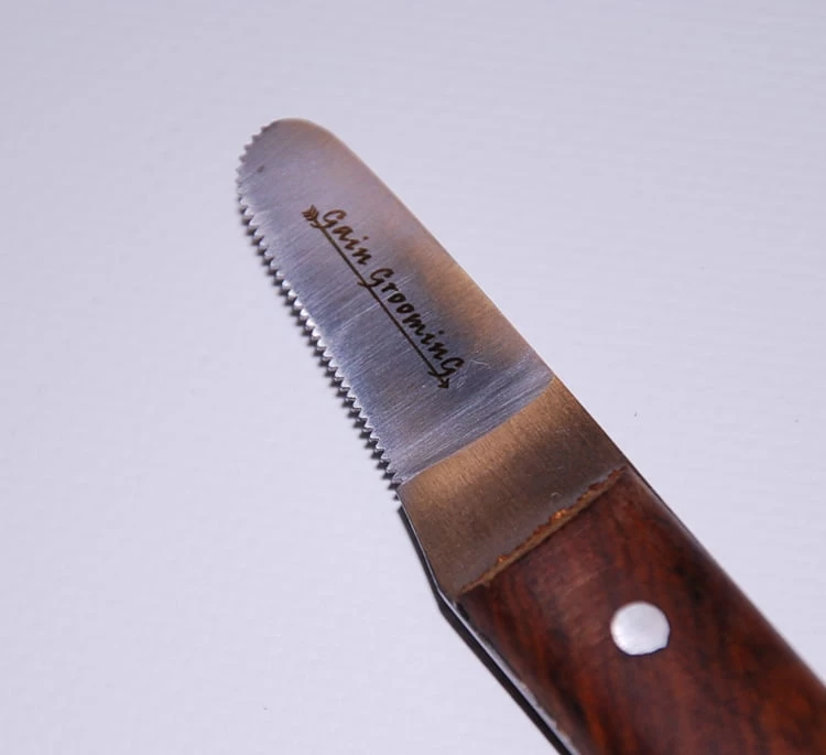 Stripping Knife For Animals Face And Ears, Gain Grooming 2 Stripping Knife For Animals Face And Ears, Gain Grooming - Image 2