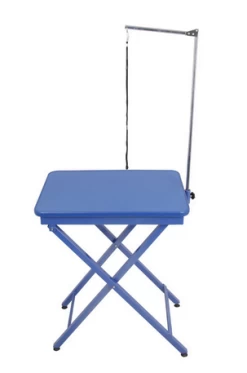 Blue Shernbao Folding Grooming Table, 23.5 '' X 17.5 '' Stand And Strap Included