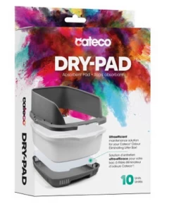 Absorbent Mat For Cateco Litter Box, DRY-PAD 10 Units